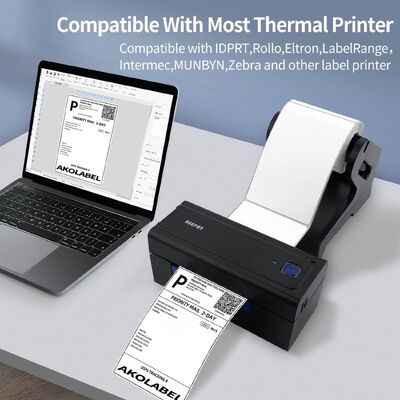 Direct Thermal Shipping Label Stickers Waterproof for Barcode Waybill Stickers