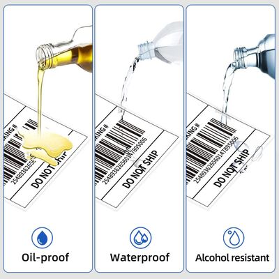 4x6 Thermal Shipping Label Stickers Waterproof with 3 Proof Thermal Paper