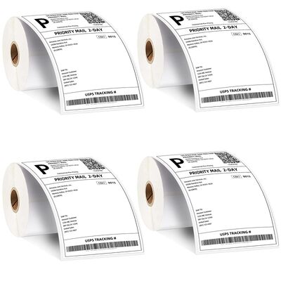 4x6 Thermal Shipping Label Stickers Waterproof with 3 Proof Thermal Paper