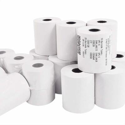 POS Thermal Cash Register Paper Roll White 50g-70g GSM 57x50mm
