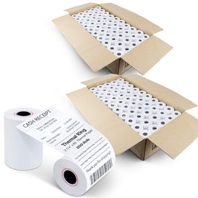 Printing Atm Pos Thermal Paper Roll 80x80 80x70 57x40mm for Supermarket Bank