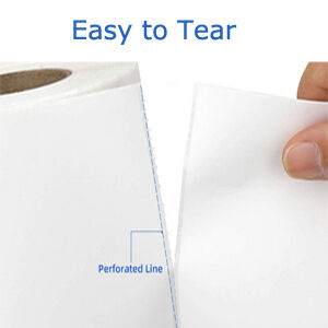 Custom Logo Thermal Shipping Label 75gsm 100x150mm with Perforation Line