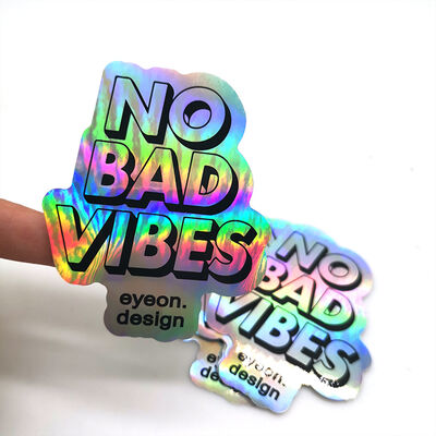 Custom Printing Vinyl Die Cut Stickers Adhesive Pvc Label Sticker Waterproof