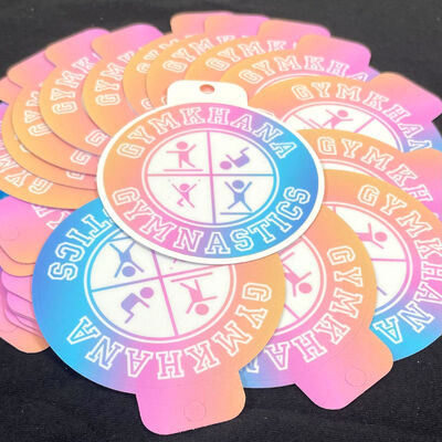 PVC Vinyl Die Cut Stickers Adhesive Waterproof Customized Printing