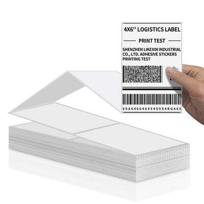 4x6 Self Adhesive Direct Thermal Shipping Label Roll for Shipping Address