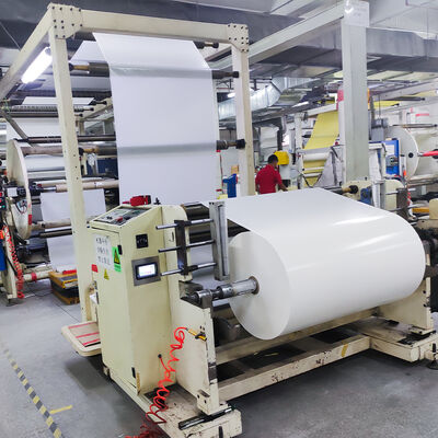 Yellow Jumbo Glassine Roll Silicone Coated Release Paper 40g 58g 60g 70g for Label