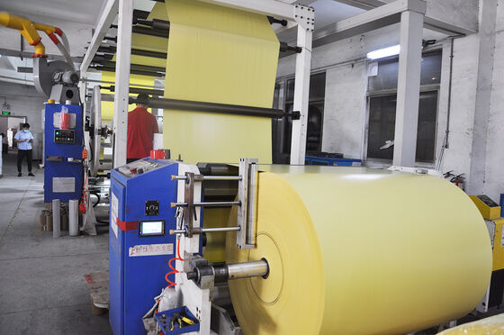 Yellow Jumbo Glassine Roll Silicone Coated Release Paper 40g 58g 60g 70g for Label