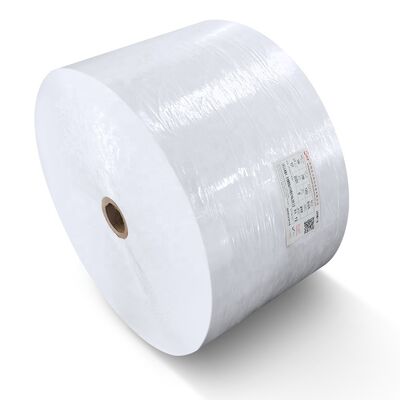 Glassine Silicone Release Paper Jumbo Roll Customizable Size White / Yellow / Blue
