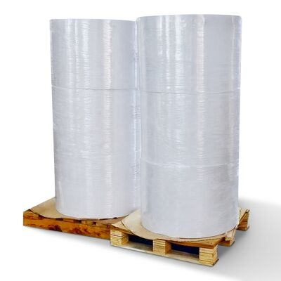 Glassine Silicone Release Paper Jumbo Roll Customizable Size White / Yellow / Blue