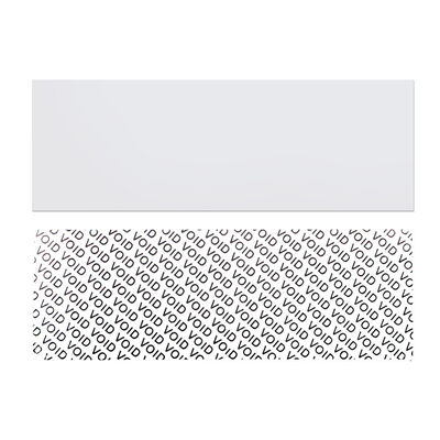 Embossing Tamper Evident Labels Anti Counterfeit Labels Digital Printed