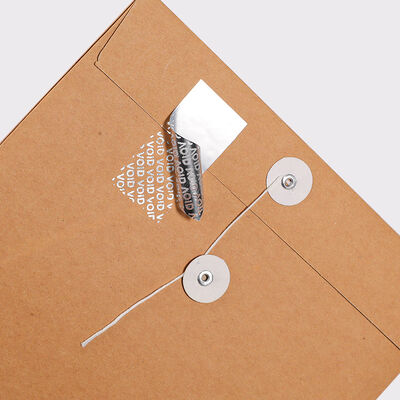 Embossing Tamper Evident Labels Anti Counterfeit Labels Digital Printed