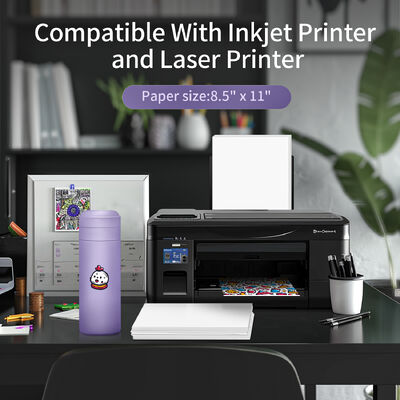 Glossy White A4 Label Stickers Vinyl Sticker Paper Oilproof UV Proof