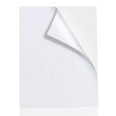 Matte Surface Inkjet Printable A4 Label Stickers Self Adhesive Customizable