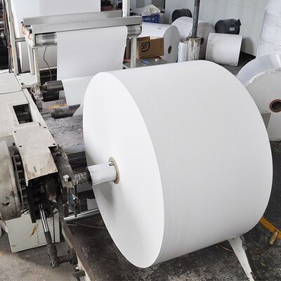 Customizable Jumbo Glassine Paper Roll Waterproof PE Double Side Silicone Coated