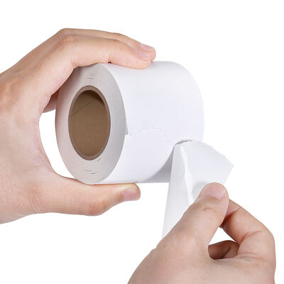 70gsm 75gsm Linerless Thermal Label 58mm for Retail / Warehousing