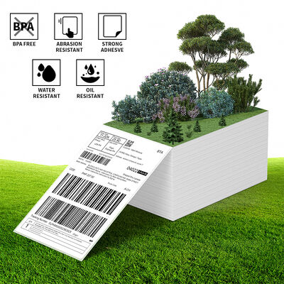 Printing 3 Top Thermal Shipping Label Stickers 500 PCS/Roll Customized