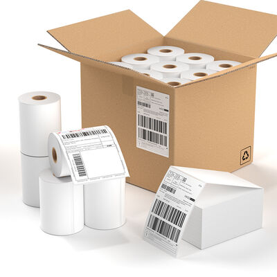 Printing 3 Top Thermal Shipping Label Stickers 500 PCS/Roll Customized