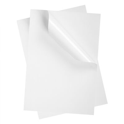 Customizable A4 Adhesive Paper Waterproof 148gsm for Shipping