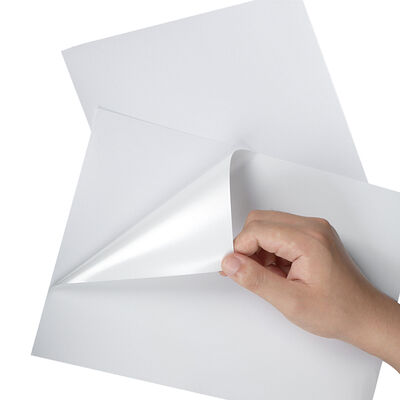 Customizable A4 Adhesive Paper Waterproof 148gsm for Shipping