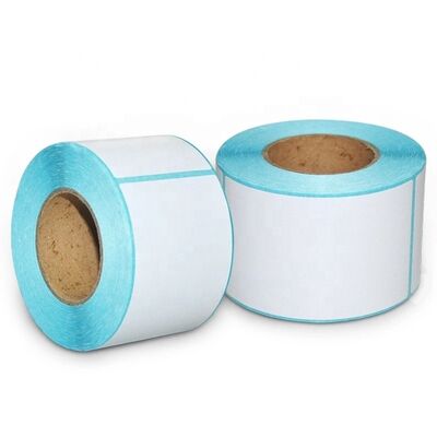 Custom Adhesive Barcode Label Paper Roll for Thermal Label Printers