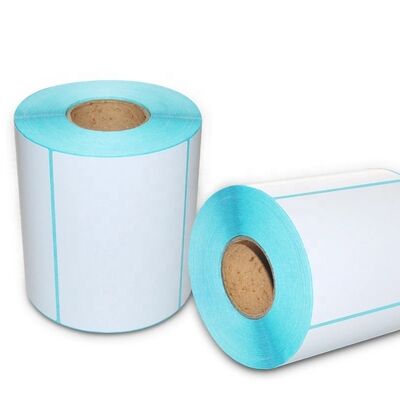 Custom Adhesive Barcode Label Paper Roll for Thermal Label Printers