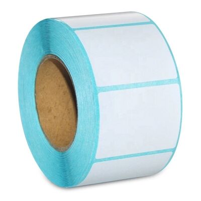 Custom Adhesive Barcode Label Paper Roll for Thermal Label Printers