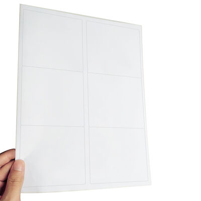 Smooth Surface A4 Sticker Paper For Printer Wood Free Customized