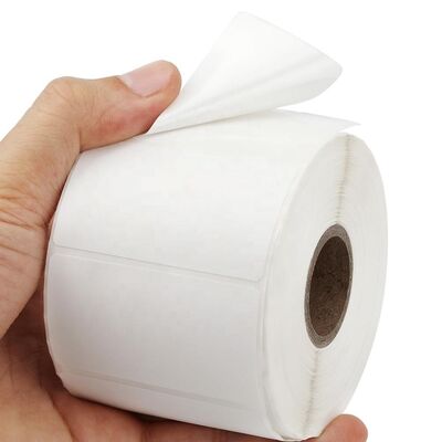 Small Size Thermal Transfer Label 50g-65g for Custom Barcode Stickers