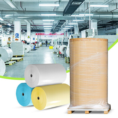 Custom Eco Thermal Paper Strong Adhesive Direct Thermal Sticker Paper Roll 72gsm