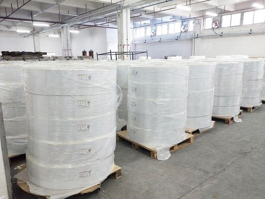 Hot Melt Adhesive Thermal Label Roll Jumbo For Supermarket