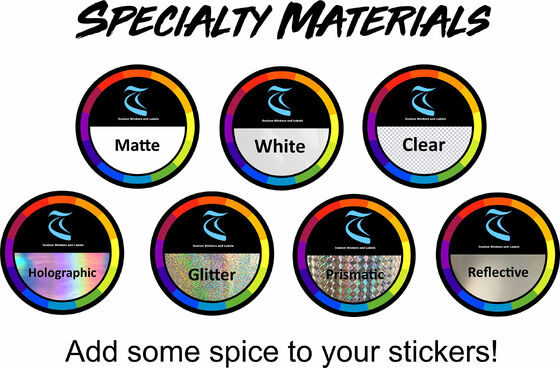 Custom Magnet Die Cut Stickers Oilproof Scratchproof Weather Resistant