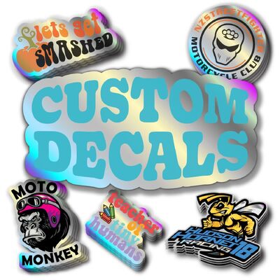 Custom UV Resist Die Cut Vinyl Stickers PVC Labels Waterproof for Branding