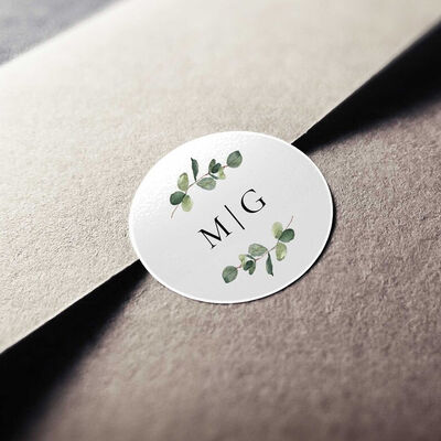 Custom Logo Printing Thank You Sticker for Small Business Promotion Waterproof