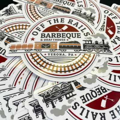 Holographic Vinyl Custom Die Cut Sticker Sheet Waterproof Cartoon Sticker Adhesive Label