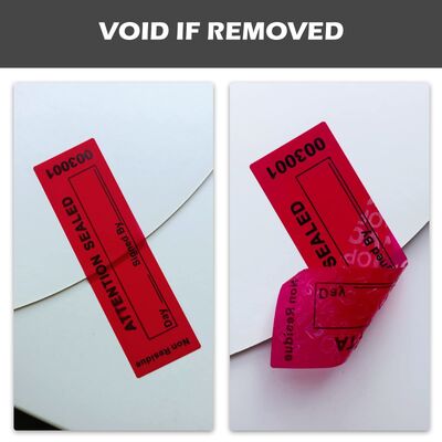 Custom Tamper Evident Label Waterproof Security VOID Seal Labels