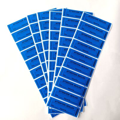 Custom Logo QR Code Hologram Sticker Roll with MOQ 50rolls Tamper Proof Security Label