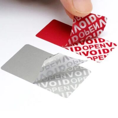 Anti Tamper Holographic Security Label Qr Code Authentication 3d Hologram Sticker