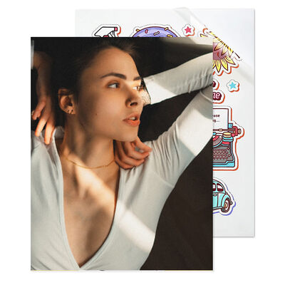 Custom A4 Label Stickers 210x297mm Waterproof For Shipping Address