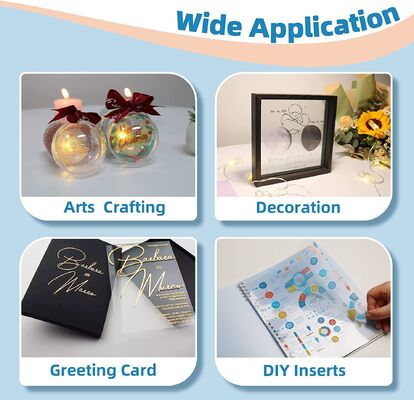 Self Adhesive Glossy Photo Paper UV Resistant 120gsm for Inkjet Printing