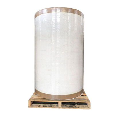 Glossy White / Sliver / Clear Bopp Label Paper Roll PP Self Adhesive Jumbo