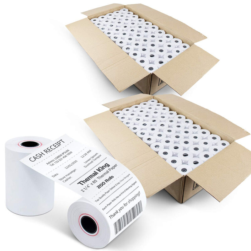 Printing Atm Pos Thermal Paper Roll 80x80 80x70 57x40mm for Supermarket Bank