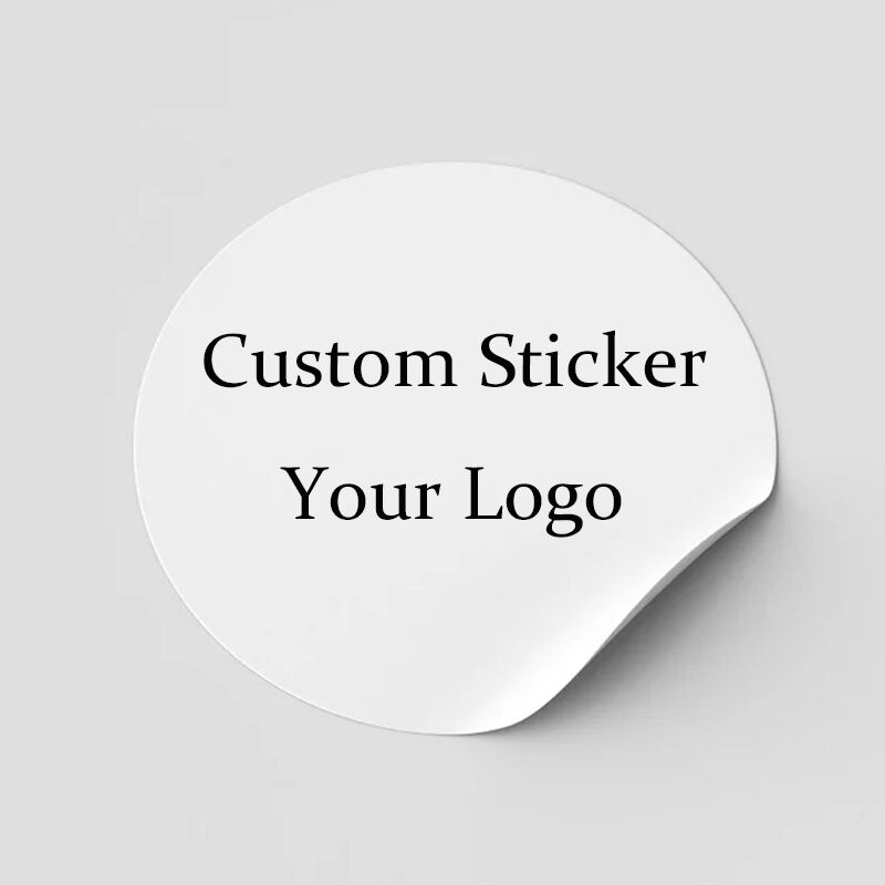Custom Logo Thank You Label Tear Resistant Waterproof for Brand Packaging