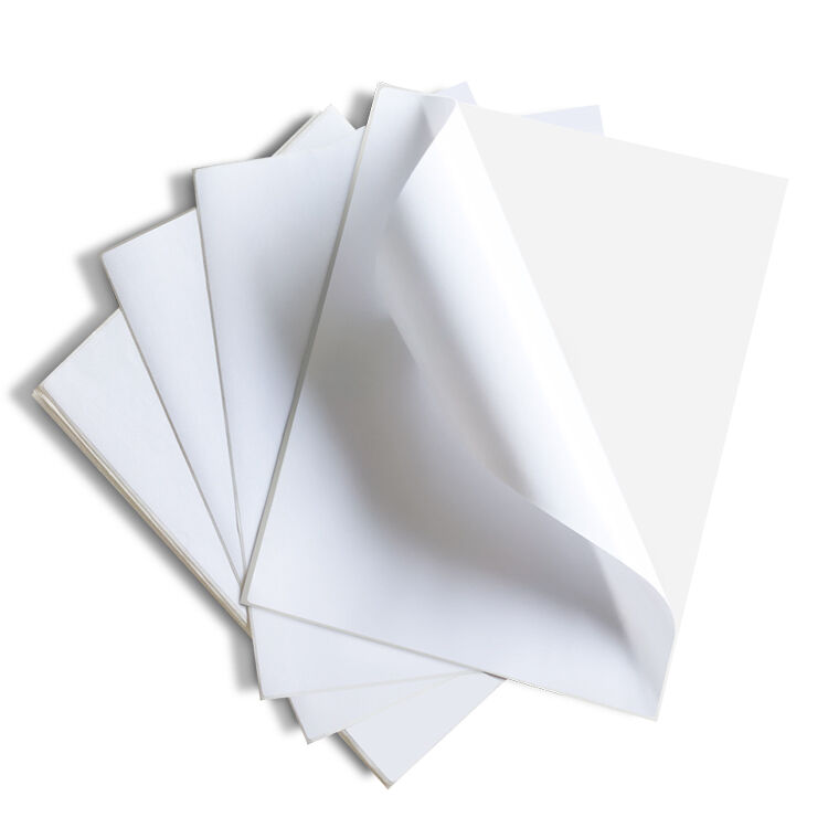 Heat Sensitive A4 Sticker Paper 100 Sheets / Carton for Laser Inkjet Label Printing