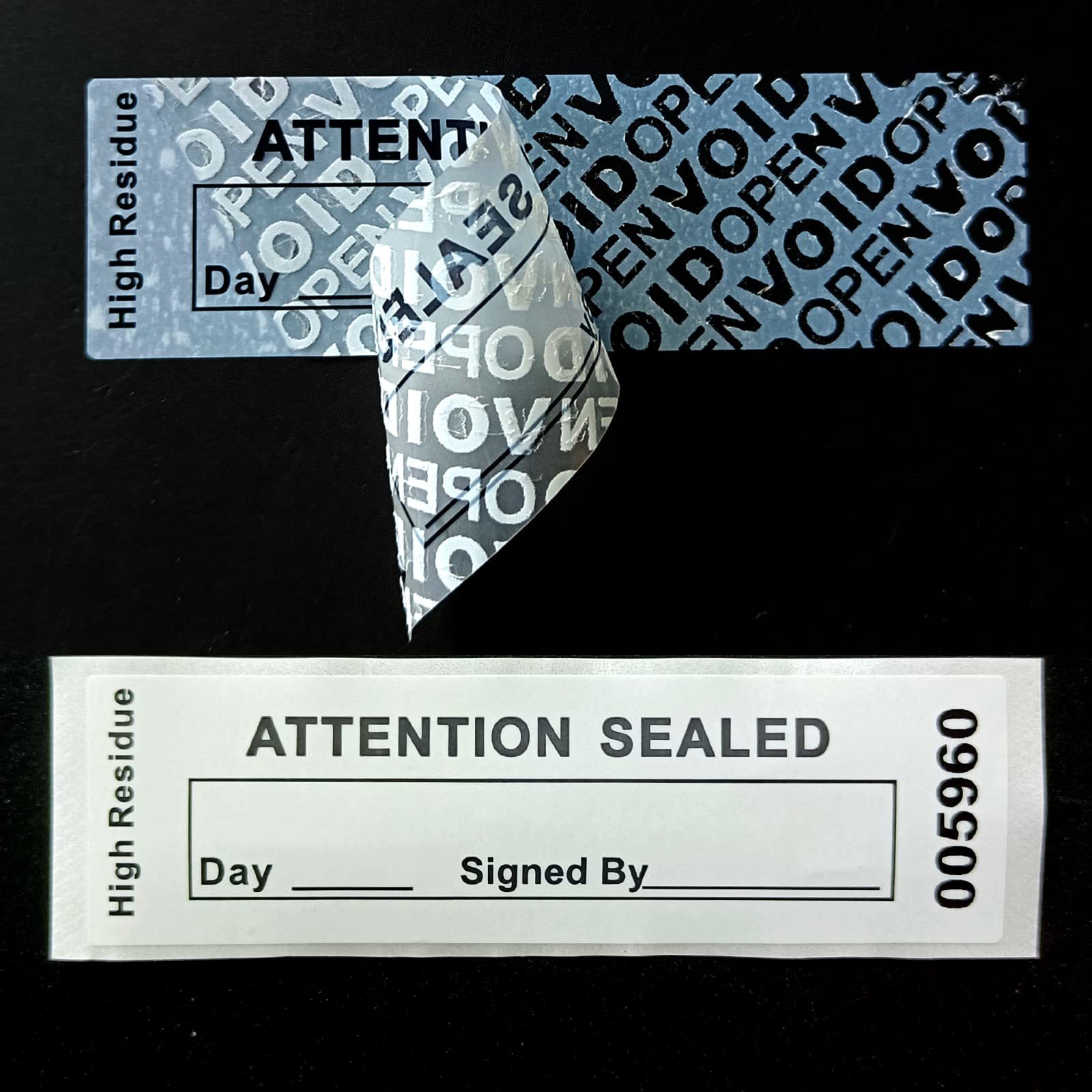 Custom Logo QR Code Hologram Sticker Roll
