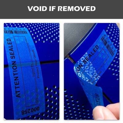 Custom Logo QR Code Hologram Sticker Roll